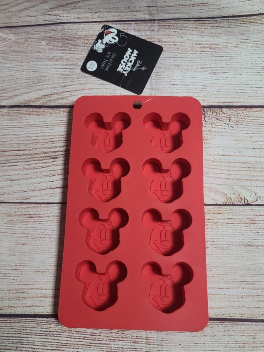 Disney Mickey Mouse Shaped Silicone Ice Mold - NEW